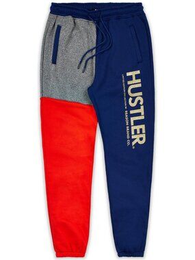 Reason Brand Men's Hustler Colorblock Logo Jogger size Small